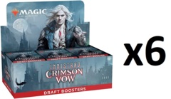 MTG Innistrad: Crimson Vow DRAFT Booster CASE (6 DRAFT Booster Boxes)